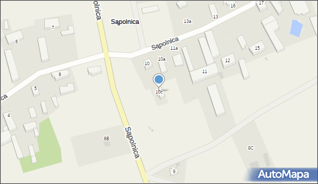 Sąpolnica, Sąpolnica, 10c, mapa Sąpolnica
