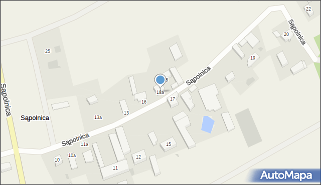 Sąpolnica, Sąpolnica, 18a, mapa Sąpolnica