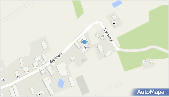 Sąpolnica, Sąpolnica, 19, mapa Sąpolnica