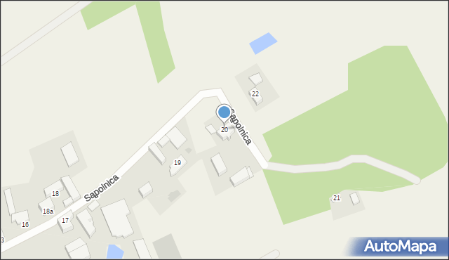 Sąpolnica, Sąpolnica, 20, mapa Sąpolnica