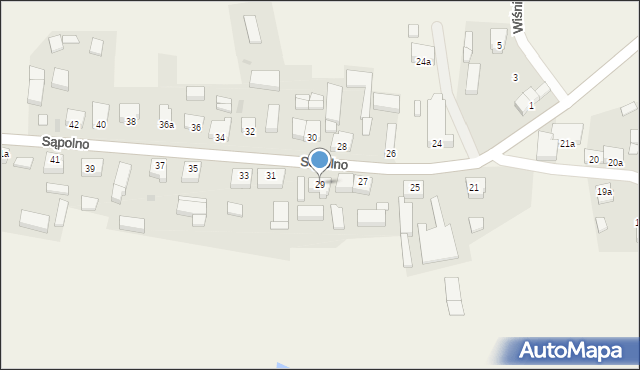 Sąpolno, Sąpolno, 29, mapa Sąpolno