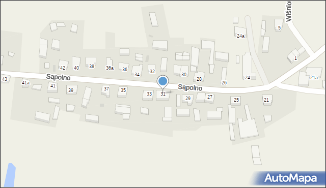 Sąpolno, Sąpolno, 31, mapa Sąpolno