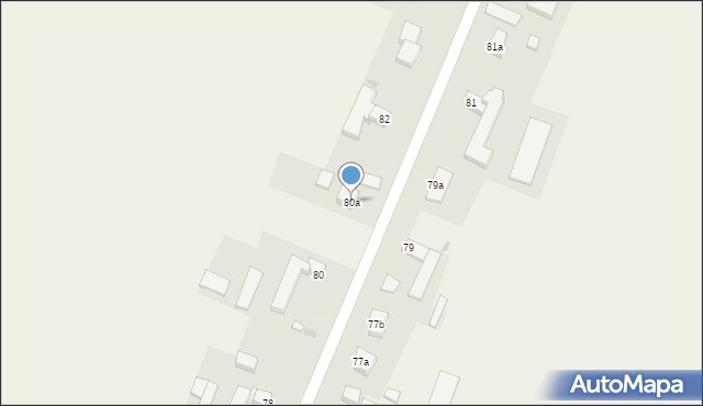 Sąpolno, Sąpolno, 80a, mapa Sąpolno