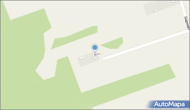 Sapowo, Sapowo, 15, mapa Sapowo