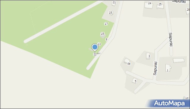 Sapunki, Sapunki, 11, mapa Sapunki