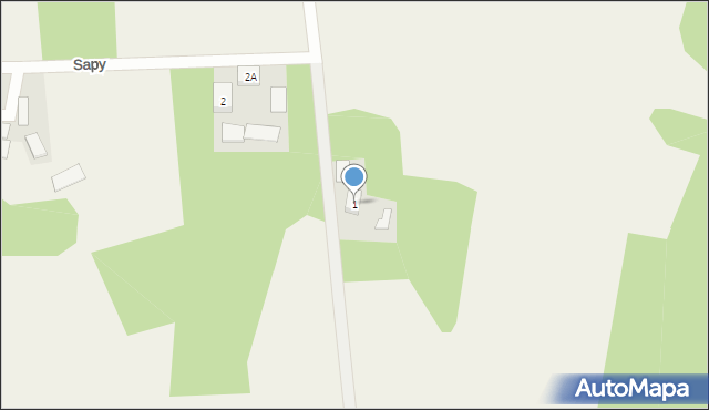 Sapy, Sapy, 1, mapa Sapy