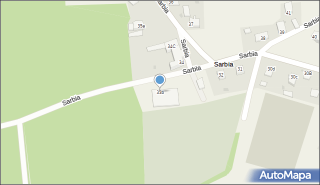 Sarbia, Sarbia, 33b, mapa Sarbia
