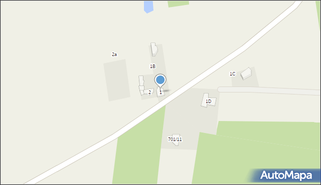 Sarbicko, Sarbicko, 1, mapa Sarbicko