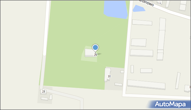 Sarbinowo, Sarbinowo, 29, mapa Sarbinowo