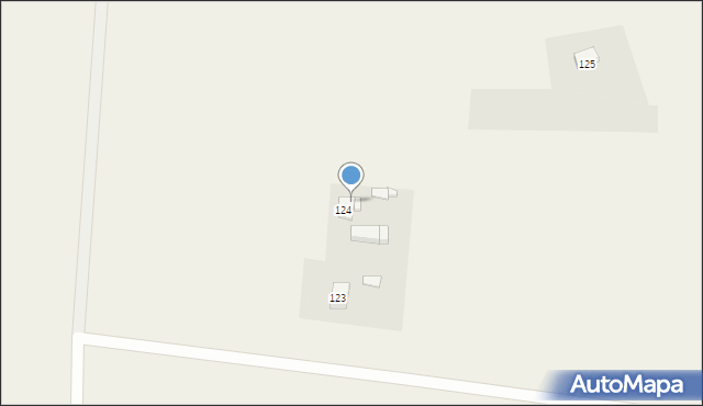 Sarbinowo, Sarbinowo, 124A, mapa Sarbinowo