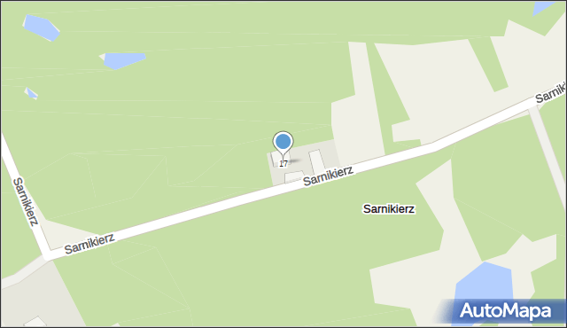 Sarnikierz, Sarnikierz, 17, mapa Sarnikierz