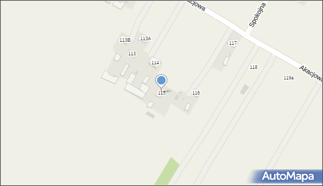 Sarnów, Sarnów, 115, mapa Sarnów