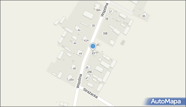 Sarnów, Sarnów, 43, mapa Sarnów