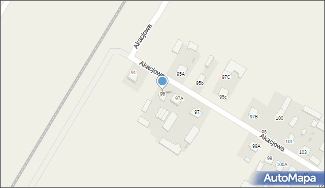 Sarnów, Sarnów, 96, mapa Sarnów