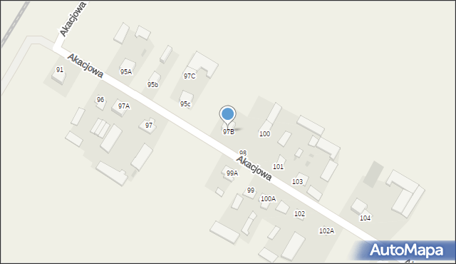 Sarnów, Sarnów, 97B, mapa Sarnów
