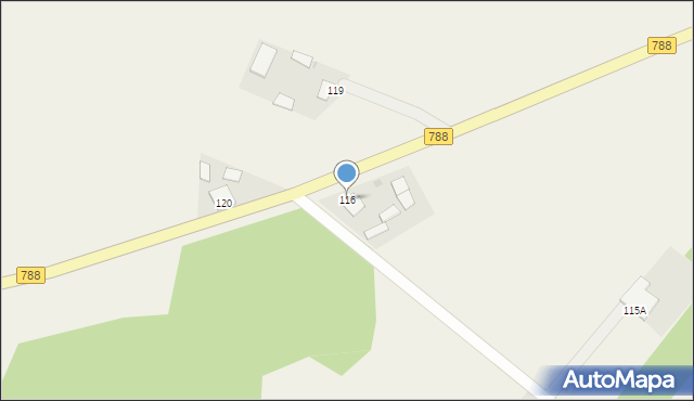 Sarnów, Sarnów, 116, mapa Sarnów