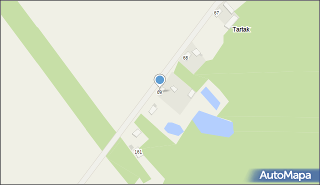 Sarnów, Sarnów, 69, mapa Sarnów