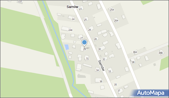 Sarnów, Sarnów, 29, mapa Sarnów