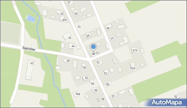 Sarnów, Sarnów, 48, mapa Sarnów