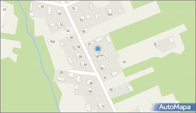 Sarnów, Sarnów, 61, mapa Sarnów