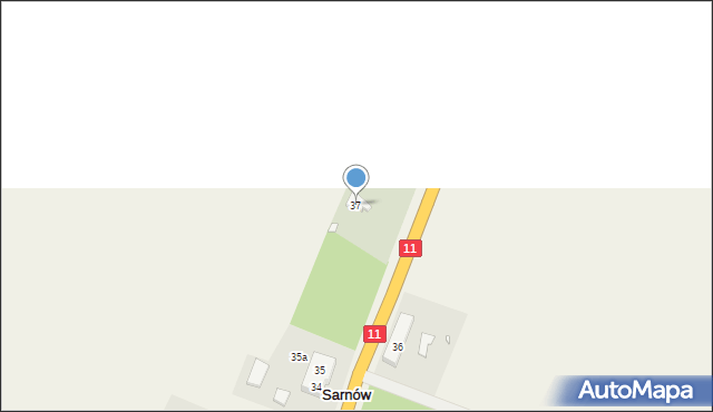 Sarnów, Sarnów, 37, mapa Sarnów