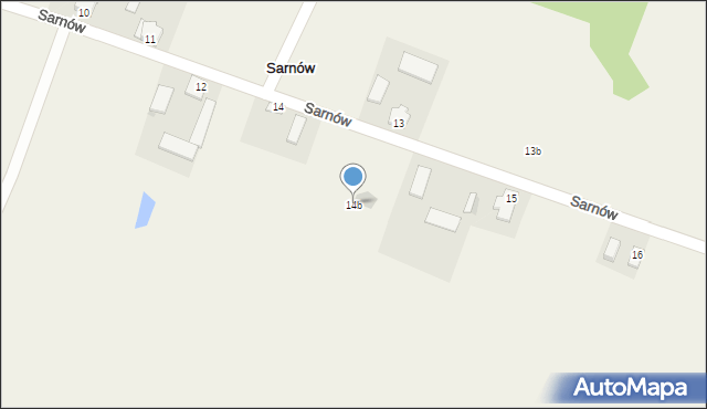 Sarnów, Sarnów, 14b, mapa Sarnów
