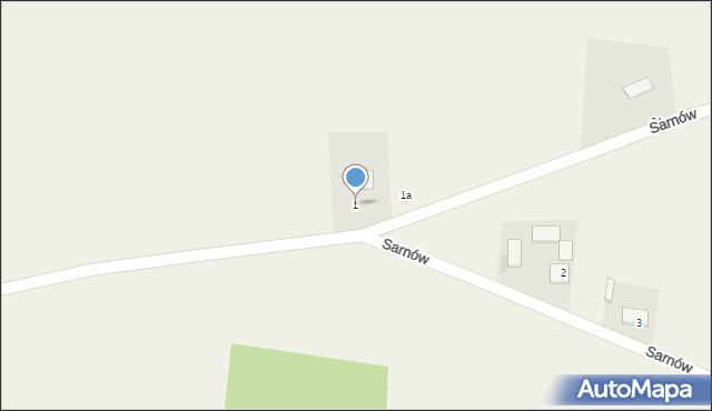 Sarnów, Sarnów, 1, mapa Sarnów