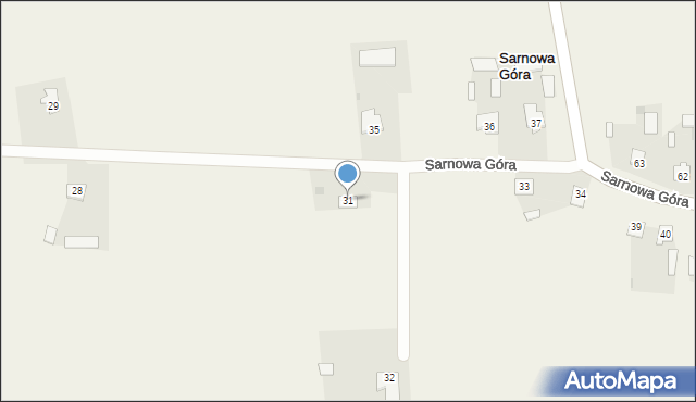 Sarnowa Góra, Sarnowa Góra, 31, mapa Sarnowa Góra