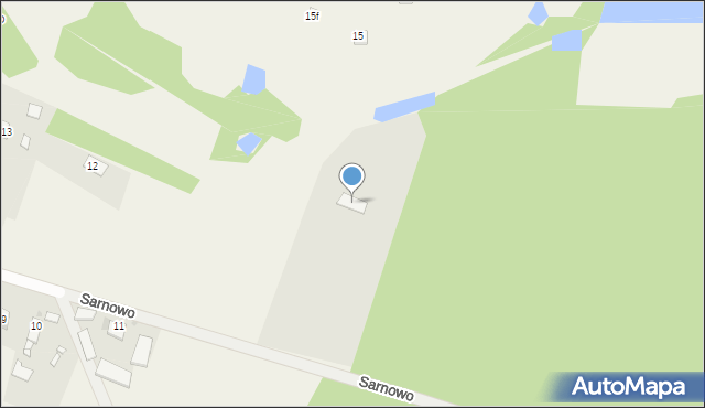 Sarnowo, Sarnowo, 12f, mapa Sarnowo