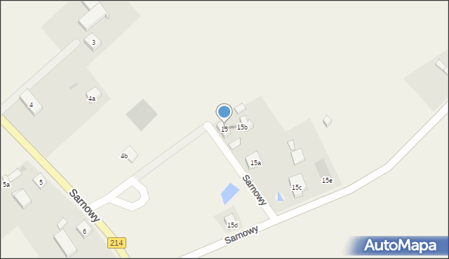 Sarnowy, Sarnowy, 15, mapa Sarnowy