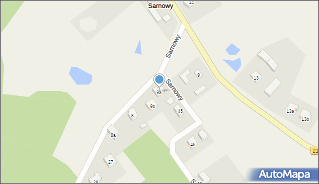 Sarnowy, Sarnowy, 9a, mapa Sarnowy