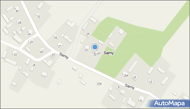 Sarny, Sarny, 21, mapa Sarny