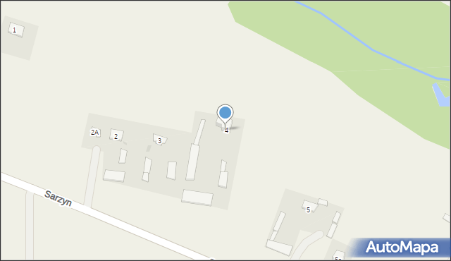 Sarzyn, Sarzyn, 4, mapa Sarzyn