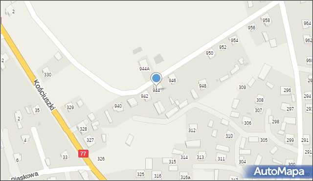 Sarzyna, Sarzyna, 944, mapa Sarzyna