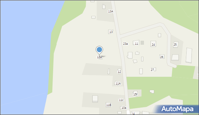 Sasek Mały, Sasek Mały, 12a, mapa Sasek Mały