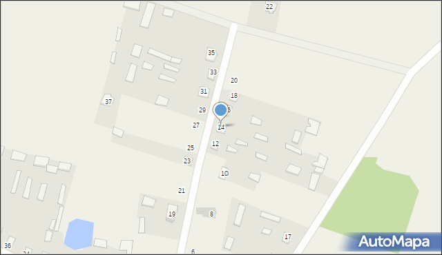 Sasiny, Sasiny, 14, mapa Sasiny