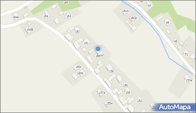 Sąspów, Sąspów, 160, mapa Sąspów