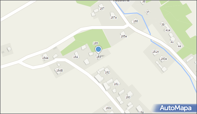Sąspów, Sąspów, 163, mapa Sąspów