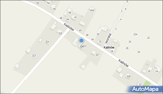 Sąspów, Sąspów, 326, mapa Sąspów