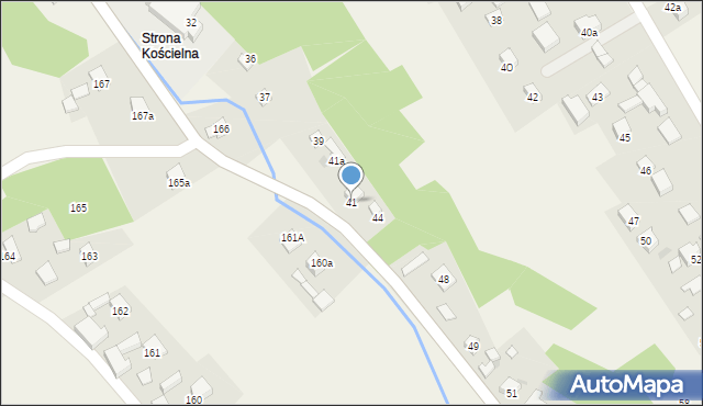 Sąspów, Sąspów, 41, mapa Sąspów