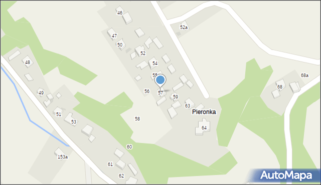 Sąspów, Sąspów, 57, mapa Sąspów