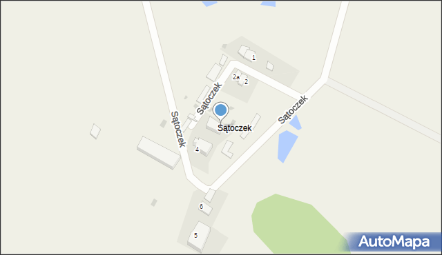 Sątoczek, Sątoczek, 3, mapa Sątoczek