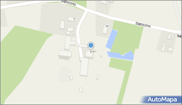 Sątoczno, Sątoczno, 3, mapa Sątoczno
