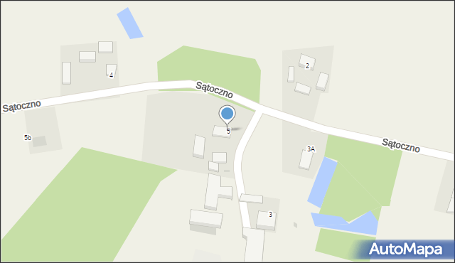 Sątoczno, Sątoczno, 5, mapa Sątoczno