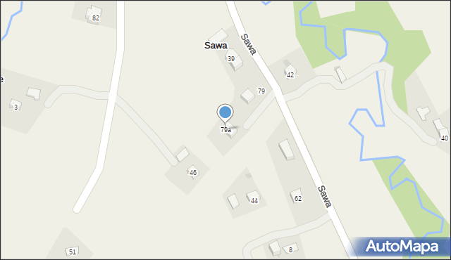 Sawa, Sawa, 79a, mapa Sawa