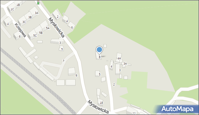 Siemianowice Śląskie, Sadzawki, 6, mapa Siemianowice Śląskie