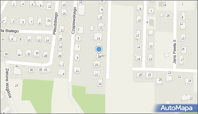 Sierakowice, Sambora, 18, mapa Sierakowice