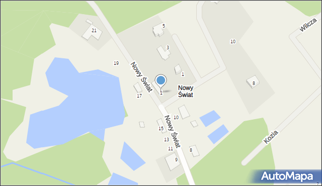 Silno, Sarnia, 1, mapa Silno