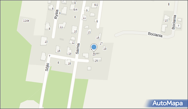 Sobolewo, Sarnia, 23, mapa Sobolewo