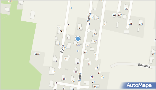 Sobolewo, Sarnia, 6a, mapa Sobolewo